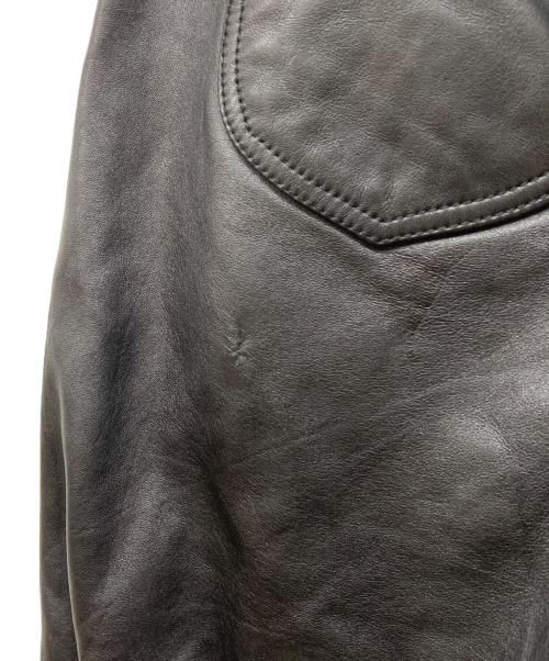 ALICE AUAA（アリスアウアア）alice auaa (アリスアウアア) シープレザーショートパンツ ブラック サイズ:SIZE 4の古着・服飾アイテム