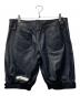 alice auaa (アリスアウアア) シープレザーショートパンツ ブラック サイズ:SIZE 4：10000円