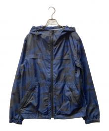 COACH（コーチ）の古着「PACKABLE CAMO WINDBREAKER」｜ネイビー