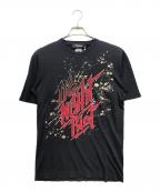 DSQUARED2ディースクエアード）の古着「NIGHT RIOT TEE」｜ブラック×レッド