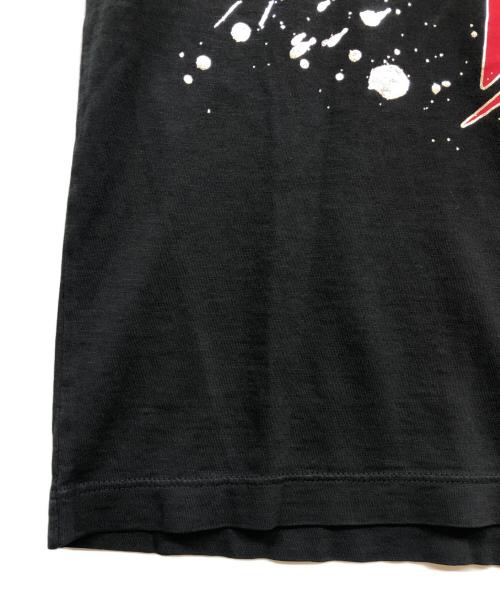 DSQUARED2（ディースクエアード）DSQUARED2 (ディースクエアード) NIGHT RIOT TEE ブラック×レッド サイズ:Ｓ 未使用品の古着・服飾アイテム