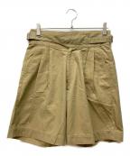 AURALEEオーラリー）の古着「FINX CHAMBRAY GURKHA SHORTS」｜ブラウン