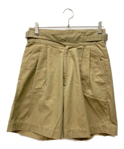 AURALEE（オーラリー）AURALEE (オーラリー) FINX CHAMBRAY GURKHA SHORTS ブラウン サイズ:３の古着・服飾アイテム