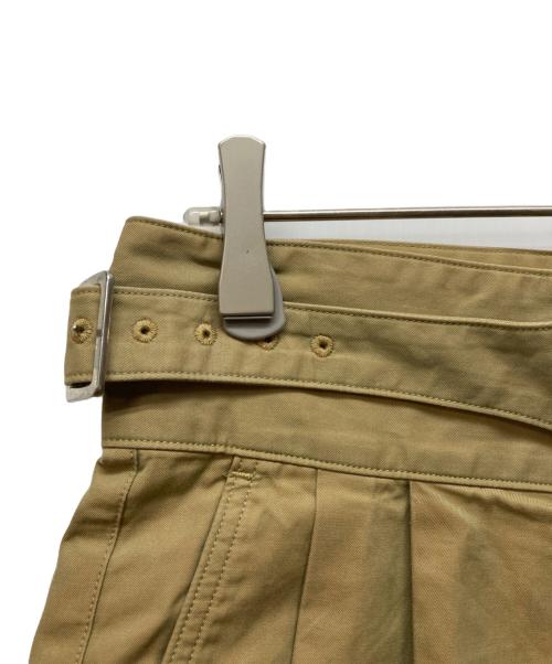 AURALEE（オーラリー）AURALEE (オーラリー) FINX CHAMBRAY GURKHA SHORTS ブラウン サイズ:３の古着・服飾アイテム