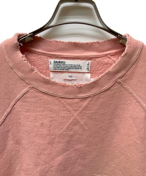 DAIRIKU（ダイリク）DAIRIKU (ダイリク) Boymeets Girl Pullover Sweter ピンク サイズ:Mの古着・服飾アイテム