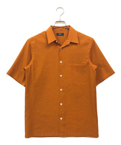 theory（セオリー）theory (セオリー) シャツ オレンジ サイズ:Sの古着・服飾アイテム