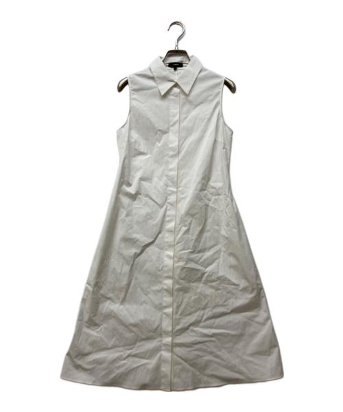 theory（セオリー）theory (セオリー) CORE SHIRTING SL BELTED DR ホワイト サイズ:2の古着・服飾アイテム