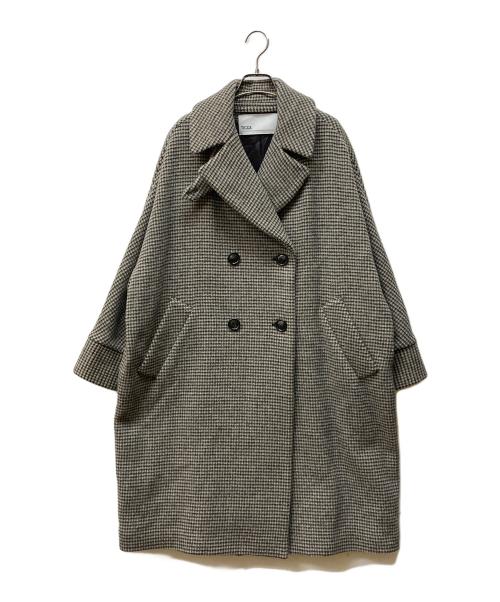 ticca（ティッカ）TICCA (ティッカ) ウール テント コート ベージュ サイズ:ＦＲＥＥの古着・服飾アイテム