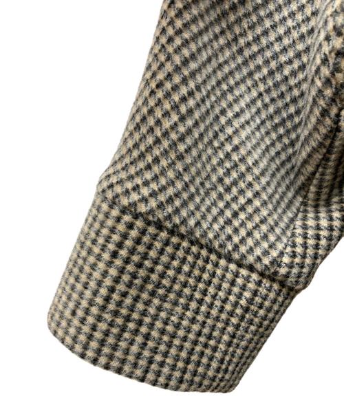 ticca（ティッカ）TICCA (ティッカ) ウール テント コート ベージュ サイズ:ＦＲＥＥの古着・服飾アイテム