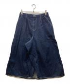 MOMOTARO JEANS桃太郎ジーンズ）の古着「'GTB'12ozデニムスカート風パンツ」｜インディゴ