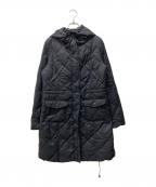 Max Mara WEEK END LINEマックスマーラ ウイークエンドライン）の古着「HEAVY PADDING フーデッドコート」｜ブラック