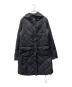 MAX MARA WEEK END LINE（マックスマーラ ウイークエンドライン）の古着「HEAVY PADDING フーデッドコート」｜ブラック