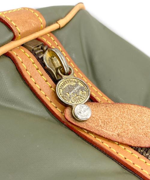 HUNTING WORLD（ハンティングワールド）HUNTING WORLD (ハンティングワールド) バチュークロスボストンバッグの古着・服飾アイテム