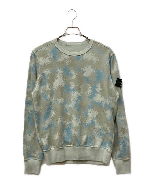STONE ISLAND（ストーンアイランド）STONE ISLAND (ストーンアイランド) デザートカモスウェットシャツ グレー サイズ:Sの古着・服飾アイテム