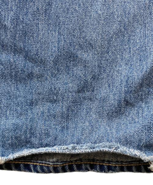 SOLAMONAT（ソラモナ）solamonat (ソラモナ) 5Pルーズストレートイージーデニムパンツ ブルー サイズ:Sの古着・服飾アイテム