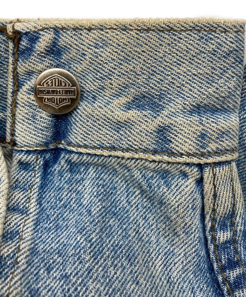 HARLEY-DAVIDSON（ハーレーダビッドソン）HARLEY-DAVIDSON (ハーレーダビッドソン) カスタムデニムジャケット インディゴ サイズ:Lの古着・服飾アイテム
