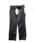 HARLEY-DAVIDSONハーレーダビッドソン）の古着「レザーチャップス」｜ブラック