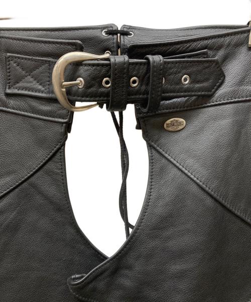 HARLEY-DAVIDSON（ハーレーダビッドソン）HARLEY-DAVIDSON (ハーレーダビッドソン) レザーチャップス ブラック サイズ:ＸＸＬの古着・服飾アイテム