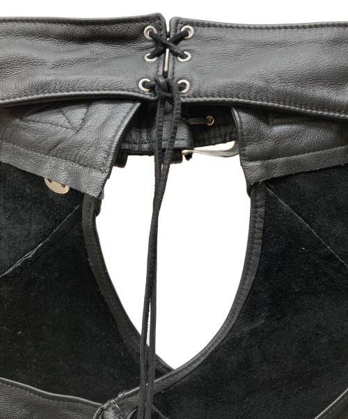 HARLEY-DAVIDSON（ハーレーダビッドソン）HARLEY-DAVIDSON (ハーレーダビッドソン) レザーチャップス ブラック サイズ:ＸＸＬの古着・服飾アイテム