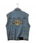 HARLEY-DAVIDSON (ハーレーダビッドソン) カスタムデニムベスト インディゴ サイズ:S：10000円