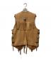 DEGNER (デグナー) ヌバックコンチョフリンジベスト ブラウン サイズ:L：10000円