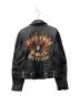 HARLEY-DAVIDSON (ハーレーダビッドソン) ファイヤーカスタム ライダースジャケット ブラック サイズ:LＷ：30000円