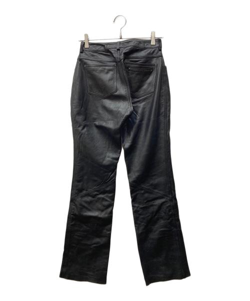 HARLEY-DAVIDSON（ハーレーダビッドソン）HARLEY-DAVIDSON (ハーレーダビッドソン) ブーツカットレザーパンツ ブラック サイズ:10の古着・服飾アイテム