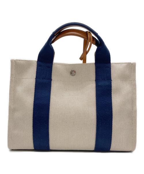 TORY BURCH（トリーバーチ）TORY BURCH (トリーバーチ) キャンパスミニトート ベージュの古着・服飾アイテム