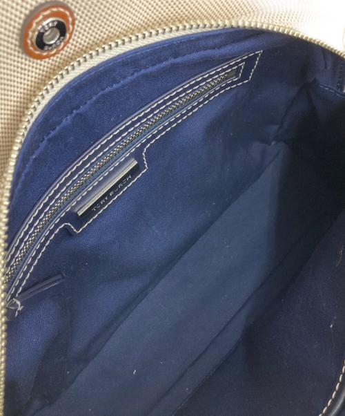 TORY BURCH（トリーバーチ）TORY BURCH (トリーバーチ) キャンパスミニトート ベージュの古着・服飾アイテム