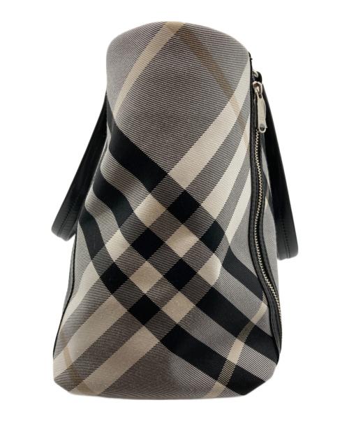 BURBERRY BLUE LABEL（バーバリーロンドンブルーレーベル）BURBERRY BLUE LABEL (バーバリーロンドンブルーレーベル) トートバッグ グレーの古着・服飾アイテム