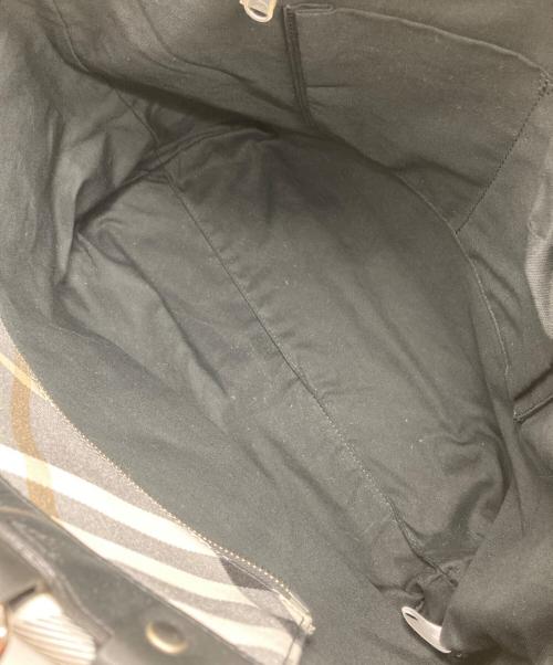 BURBERRY BLUE LABEL（バーバリーロンドンブルーレーベル）BURBERRY BLUE LABEL (バーバリーロンドンブルーレーベル) トートバッグ グレーの古着・服飾アイテム