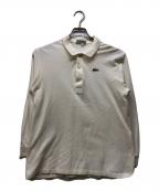 CHEMISE LACOSTEシュミーズ ラコステ）の古着「ヴィンテージポロシャツ」｜ホワイト