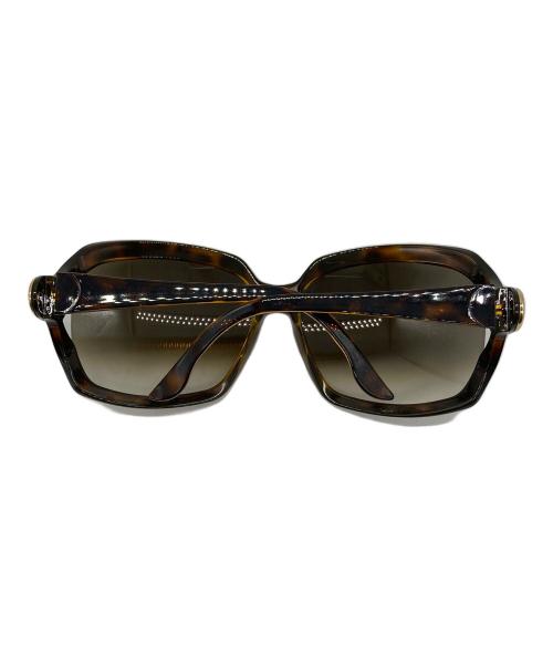 GUCCI（グッチ）GUCCI (グッチ) GGシェリーライン サングラス ブラウン サイズ:62□16の古着・服飾アイテム