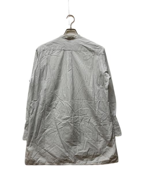 COMOLI（コモリ）COMOLI (コモリ) バンドカラーシャツ ホワイト サイズ:１の古着・服飾アイテム