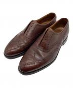 Crockett & Jonesクロケット＆ジョーンズ）の古着「CANTERBURY ウィングチップシューズ」｜ブラウン