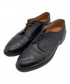 BROOKS BROTHERSブルックスブラザーズ）の古着「エクスクルーシブウィングチップシューズ」｜ブラック