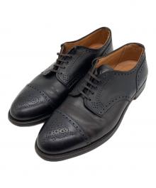 BROOKS BROTHERS（ブルックスブラザーズ）の古着「エクスクルーシブウィングチップシューズ」｜ブラック