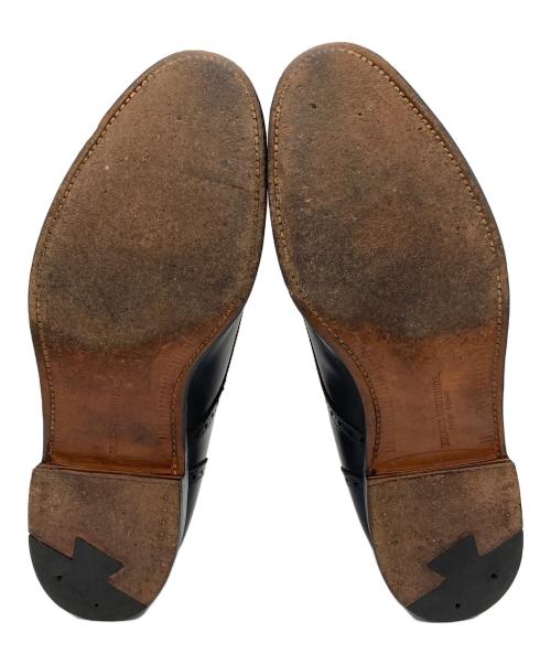 BROOKS BROTHERS（ブルックスブラザーズ）BROOKS BROTHERS (ブルックスブラザーズ) エクスクルーシブウィングチップシューズ ブラック サイズ:SIZE 9 1/2の古着・服飾アイテム