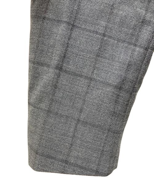 STUDIO by D'URBAN（スタジオバイダーバン）STUDIO by D'URBAN (スタジオバイダーバン) ウインドウペン テーラードジャケット グレー サイズ:記載なし 未使用品の古着・服飾アイテム