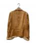 BRUNELLO CUCINELLI (ブルネロクチネリ) レザーテーラードジャケット ブラウン サイズ:46：20000円