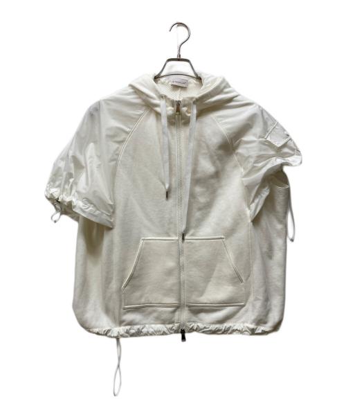MONCLER（モンクレール）MONCLER (モンクレール) ZIP UP HOODIE ホワイト サイズ:ＸＳの古着・服飾アイテム