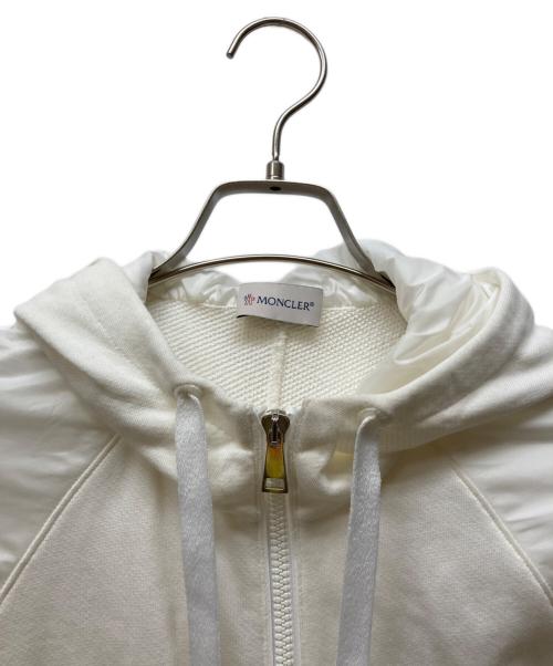 MONCLER（モンクレール）MONCLER (モンクレール) ZIP UP HOODIE ホワイト サイズ:ＸＳの古着・服飾アイテム