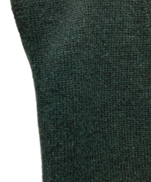 Maison Margiela（メゾンマルジェラ）Maison Margiela (メゾンマルジェラ) Destroyed V ネック ベスト グリーン サイズ:Lの古着・服飾アイテム