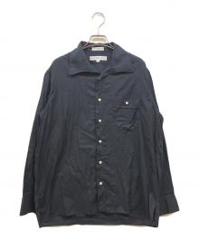 INDIVIDUALIZED SHIRTS（インディビジュアライズドシャツ）の古着「長袖シャツ」｜ブラック