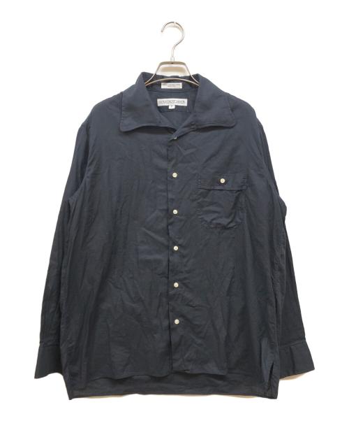 INDIVIDUALIZED SHIRTS（インディビジュアライズドシャツ）INDIVIDUALIZED SHIRTS (インディビジュアライズドシャツ) 長袖シャツ ブラック サイズ:Mの古着・服飾アイテム