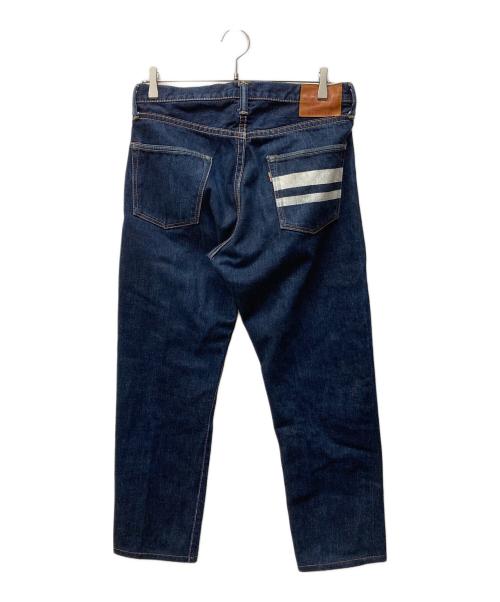 MOMOTARO JEANS（桃太郎ジーンズ）MOMOTARO JEANS (桃太郎ジーンズ) 出陣レーベルデニムパンツ ブルー サイズ:記載なしの古着・服飾アイテム