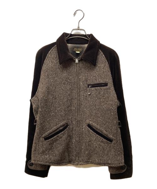 JELADO（ジェラード）JELADO (ジェラード) Sports Jacket ブラウン サイズ:38の古着・服飾アイテム