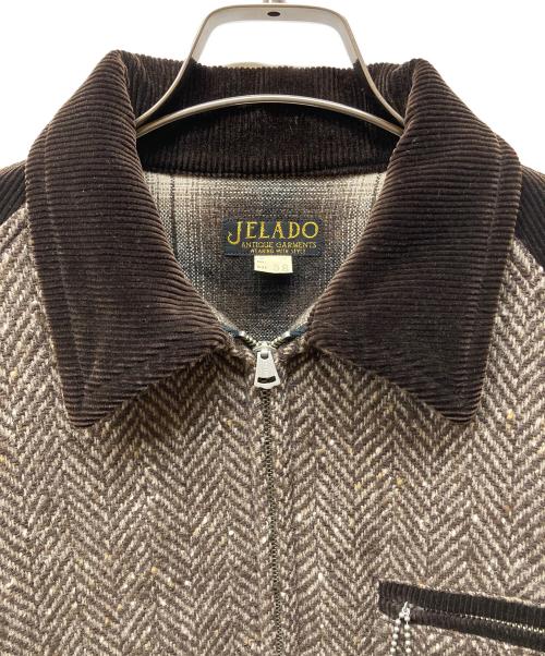 JELADO（ジェラード）JELADO (ジェラード) Sports Jacket ブラウン サイズ:38の古着・服飾アイテム