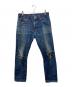 LEVI'S VINTAGE CLOTHING（リーバイス ビンテージ クロージング）の古着「復刻 1966 501 Jeans Customised New Rinse」｜インディゴ