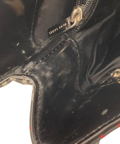 Burberry's（バーバリー）Burberry's (バーバリーズ) ノヴァチェック ハンドバッグ ブラックの古着・服飾アイテム